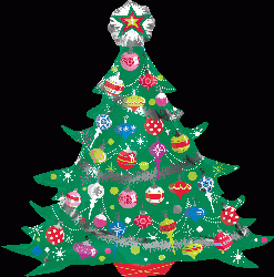 掛滿吊飾的聖誔樹(86X84cm)(27230)  560.NTD