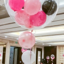 18吋日本泡泡球(內裝小球*4-5顆少許羽毛)約40cm/1顆  650.NTD 割字+150元