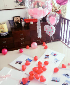 18吋日本印花吋泡泡球(內裝小球*4-5顆少許羽毛)約40cm/1顆  700.NTD