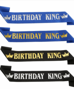 老公男朋友男女閨蜜生日快樂 birthday king夜店酒吧派對肩带皇冠139.NTD
