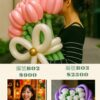  愛心氣球捧花造型